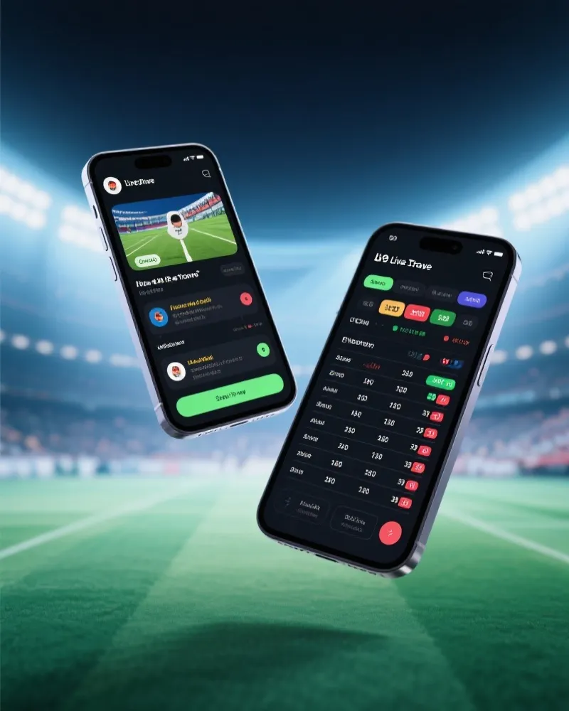 NFL专家直播网 App Interface